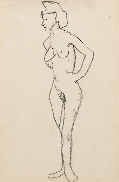Femme nue debout 1905 1907