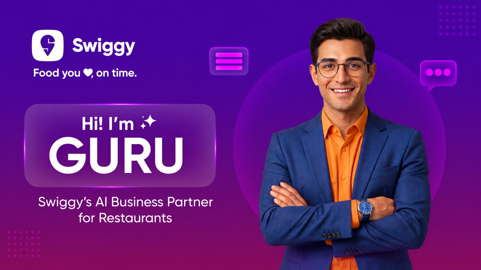 Swiggy Launches ‘Guru’, a 24x7 AI Business Partner for Restaurant Owners