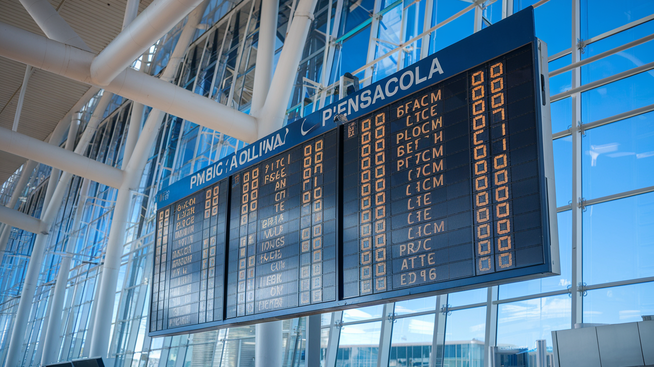 Airlines Flying Myrtle Beach SC to Pensacola FL