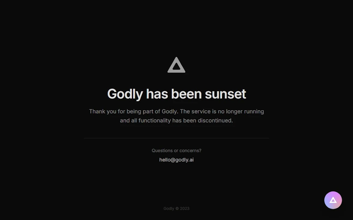 Captura de Godly