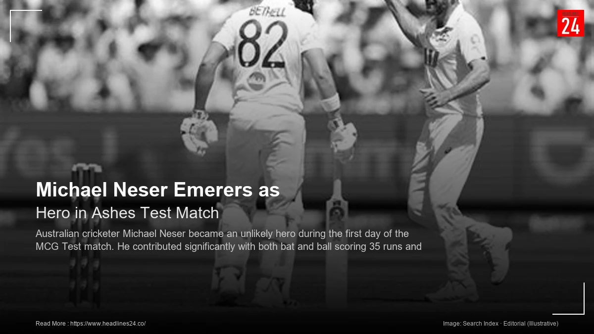 Michael Neser Ashes Hero