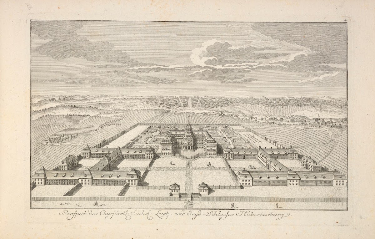 Architecture of German cities Pl38 18th century