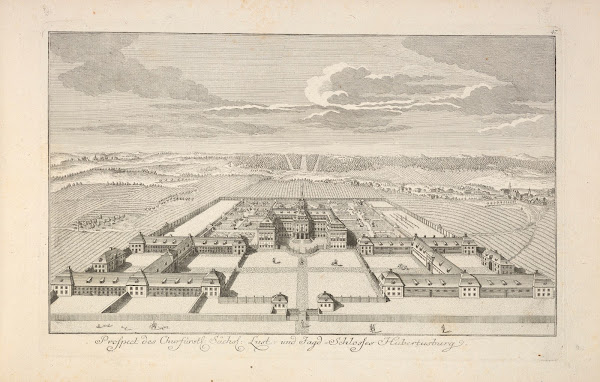 Architecture of German cities Pl38 18th century