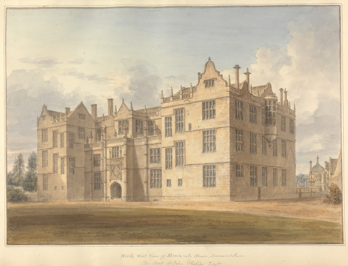 North West View of Montacute House Somersetshire The Seat of John Phelips Esqr 1