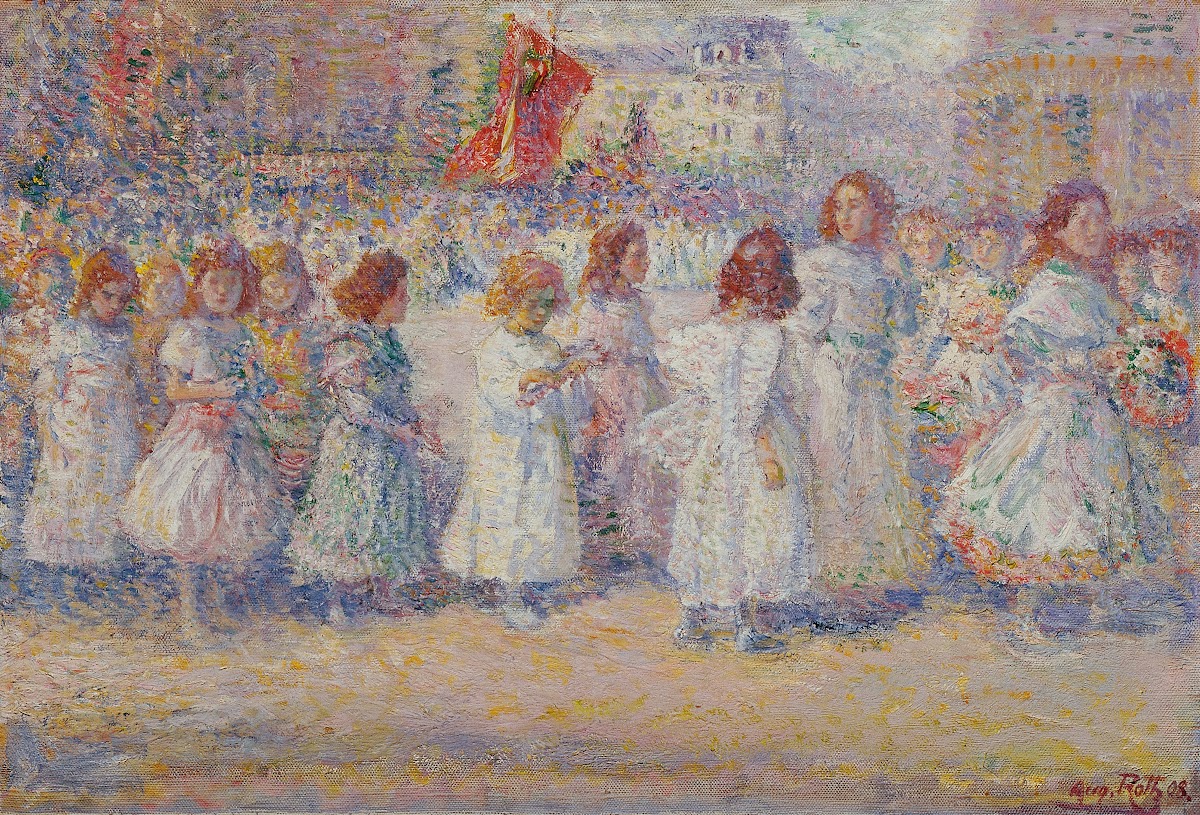 Fronleichnamszug 1908