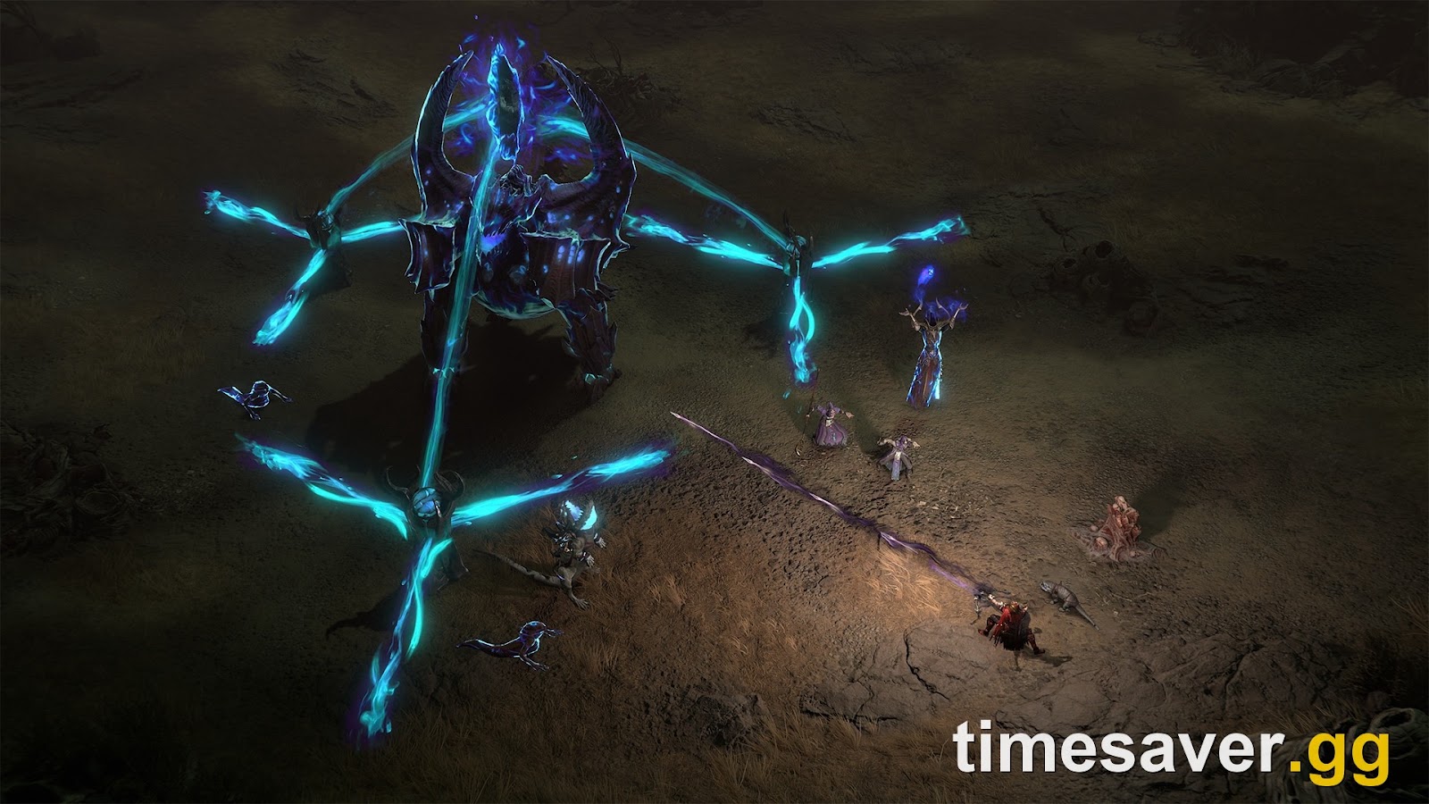 Diablo 4 Realmwalker boss Season 14 — spawned by Surging Rupture Mastery inside Helltide