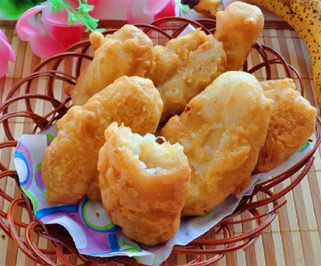 Bánh Chuối Chiên Béo Ngọt
