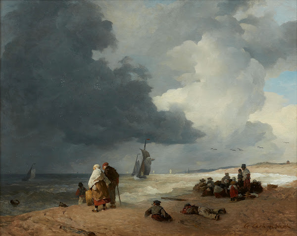 Am Strand von Scheveningen