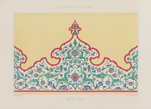 La Décoration arabe Pl47 1860s 1880s