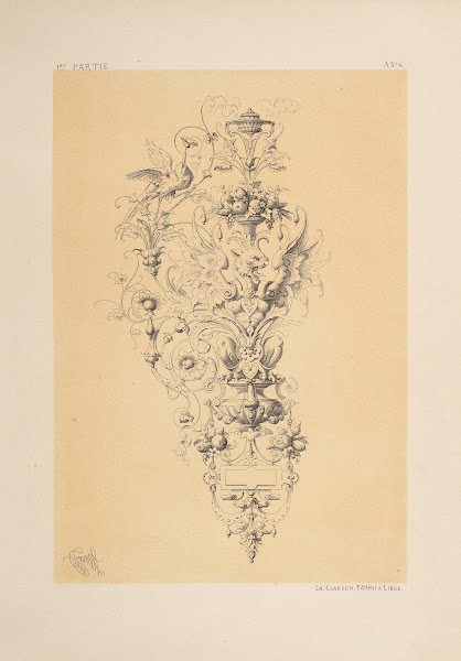 Motif Pour Ciselure ÉMaux Et Pierreries 1866