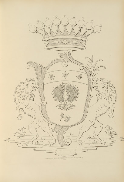 Album de chiffres  monogrammes couronnes de noblesse francaises et etrangeres Pl