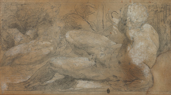 Three Male Nudes c 1540 47