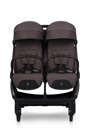 Stroller for twins Cavoe Deux Chocolate