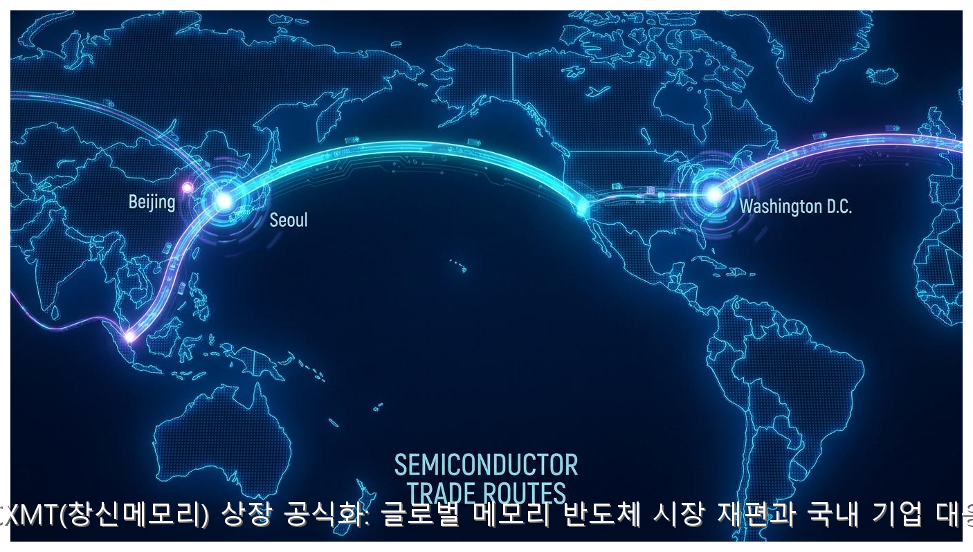 중국 CXMT(창신메모리) 상장 공식화: 글로벌 메모리 반도체 시장 재편과 국내 기업 대응 전략 핵심 안내 및 분석 인포그래픽 (7)