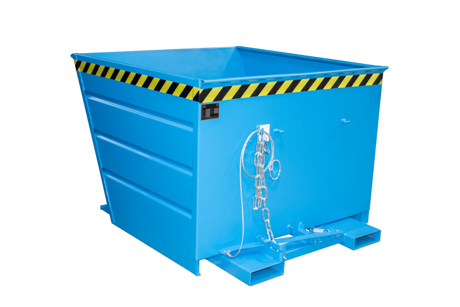 Kiepcontainer VG 1100, gelakt, Lichtblauw