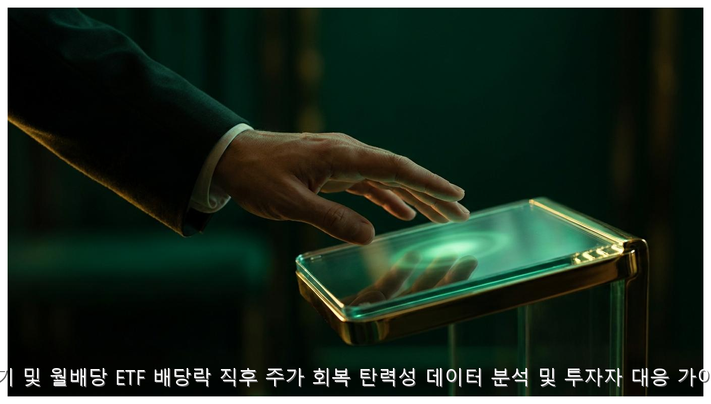 분기 및 월배당 ETF 배당락 직후 주가 회복 탄력성 데이터 분석 및 투자자 대응 가이드 핵심 안내 및 분석 인포그래픽 (5)
