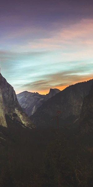 Grey Mountains During Sunset 4K Wallpaper Background