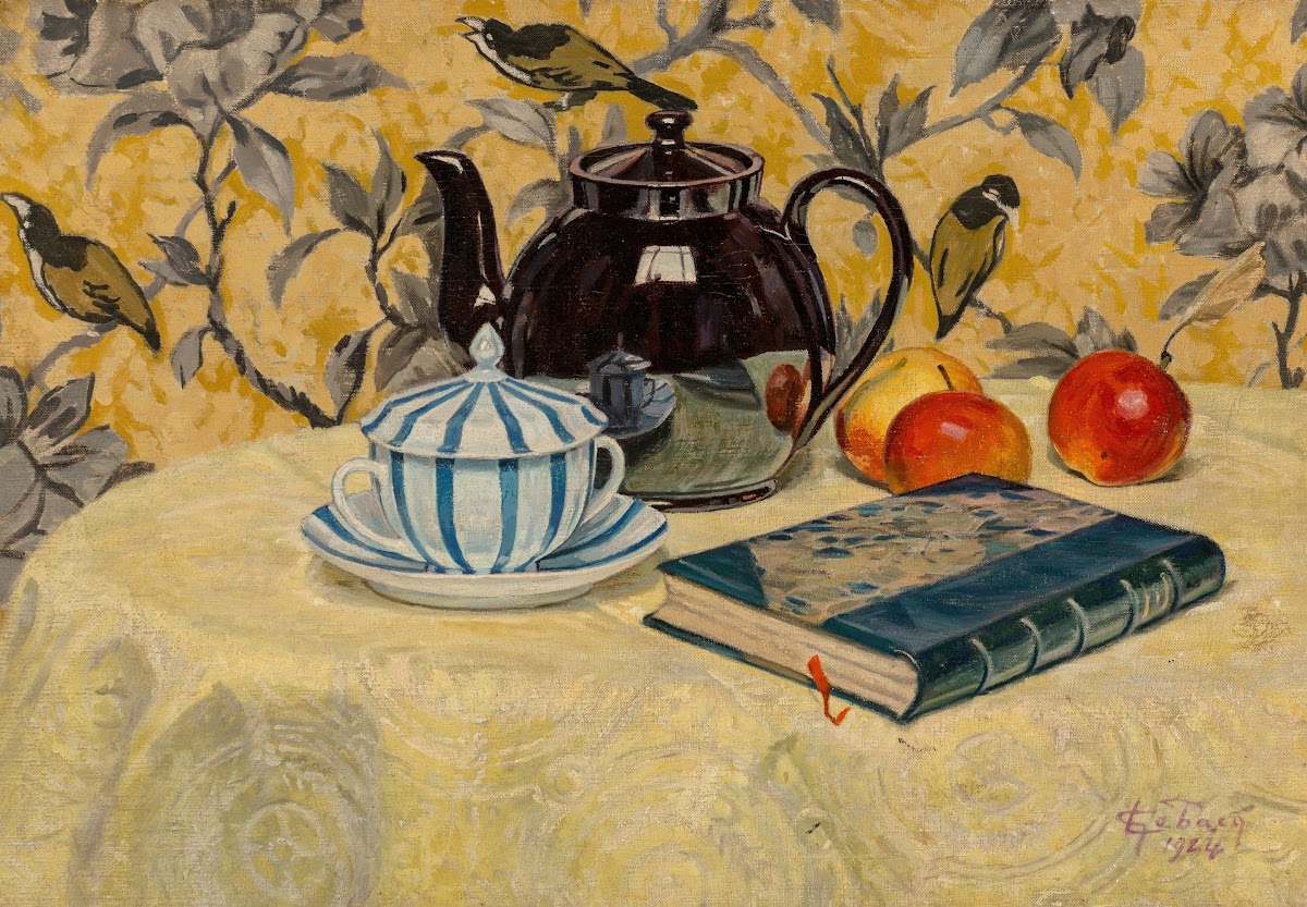 La théière noire The black teapot 1924
