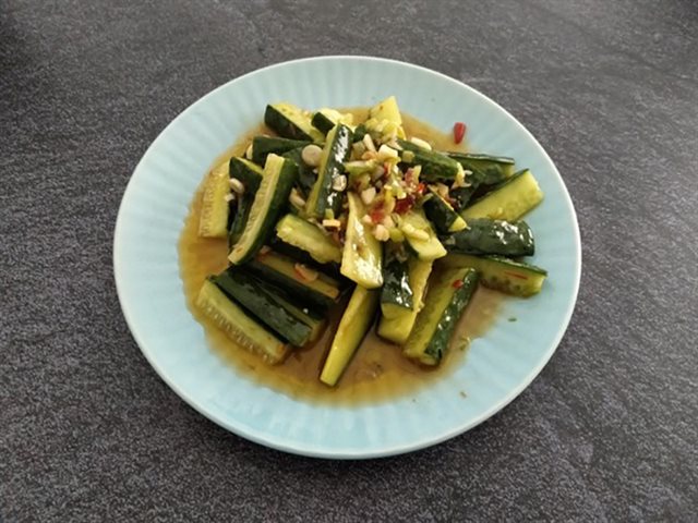 Dưa Leo Trộn Sốt XO