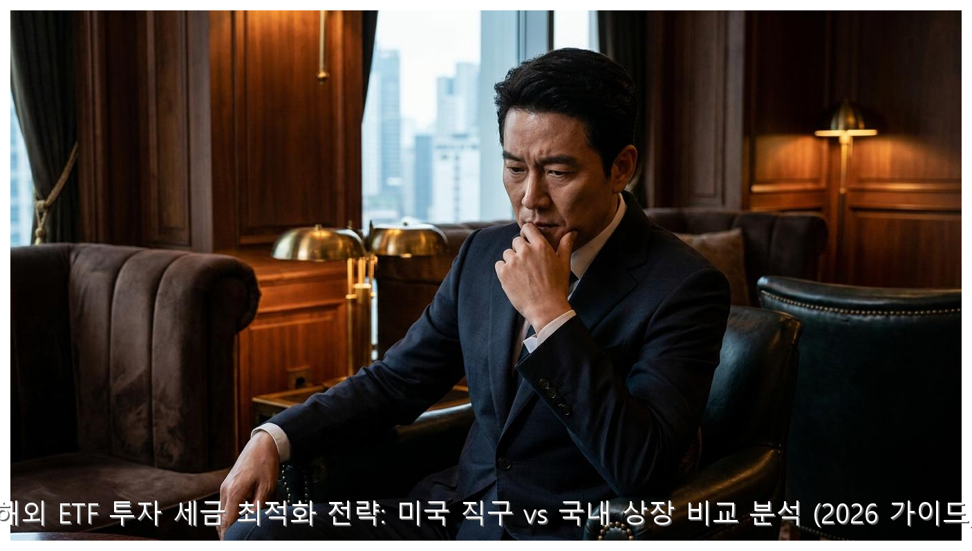 해외 ETF 세금 미국 vs 국내 비교 분석 핵심 안내 및 분석 인포그래픽 (5)