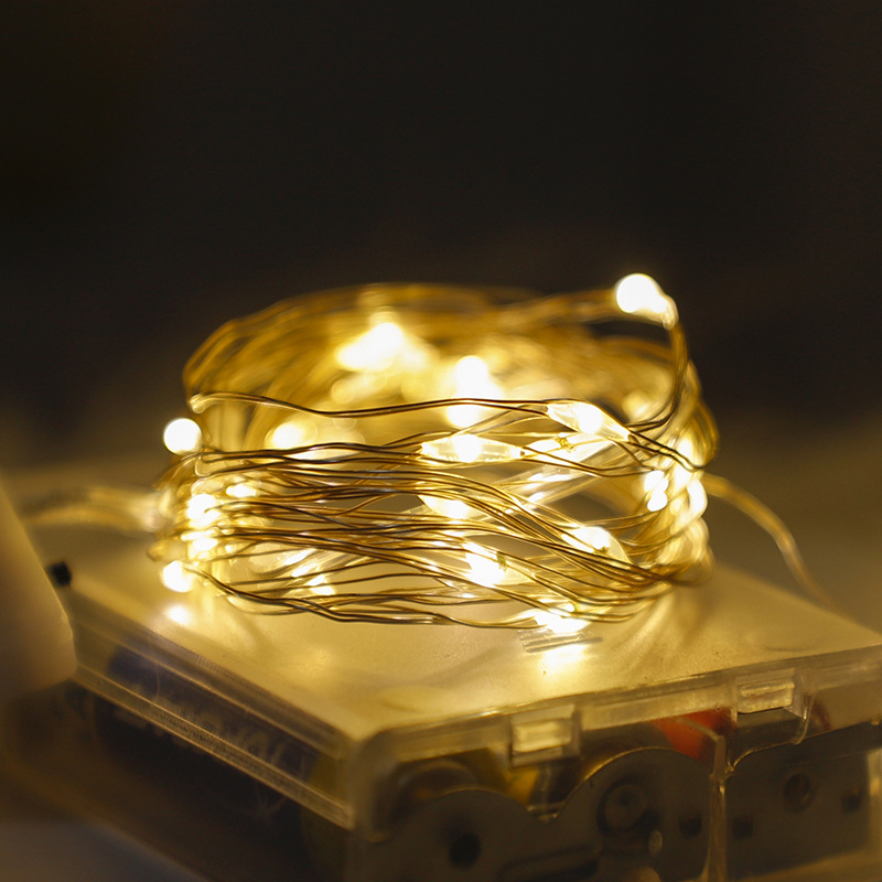 LED Copper Wire Light String for Interiors