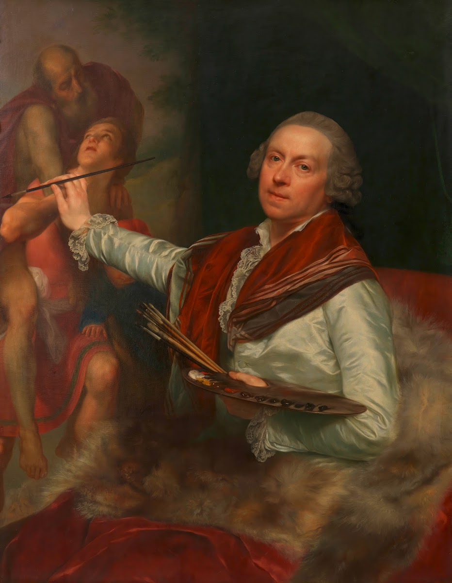 Selbstbildnis Anton von Maron 1787