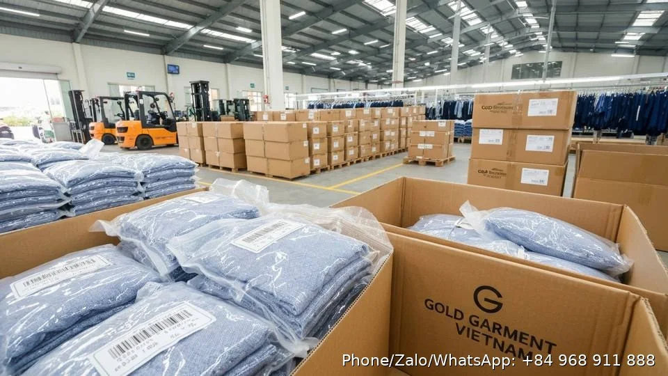 Mass Production Clothing - Gold Garment Vietnam
