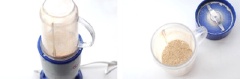 Xay cho đến khi tép mịn hẳn là được. Nếu bạn thích sử dụng bột nêm thật mịn thì có thể lược qua rây để lấy được phần mịn nhất!