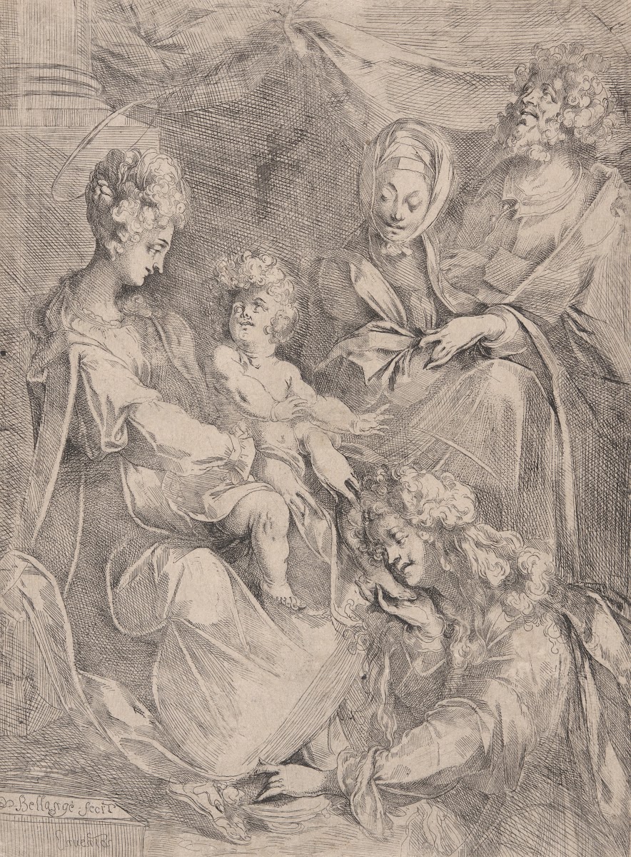 Virgin and Child withSaints ca161112