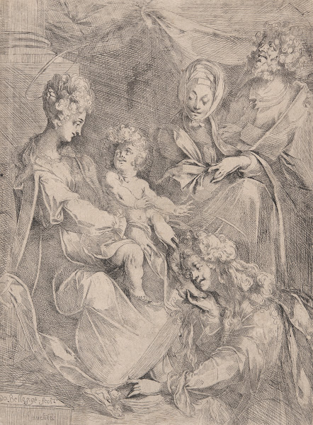 Virgin and Child withSaints ca161112