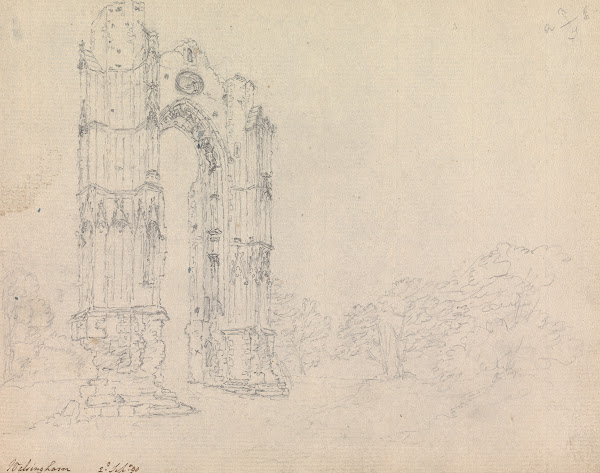 Walsingham Priory Norfolk England 1790