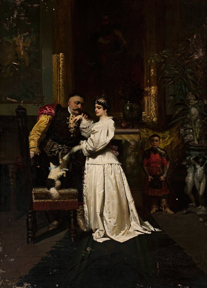 King John III Sobieski and Marysieńka 1881