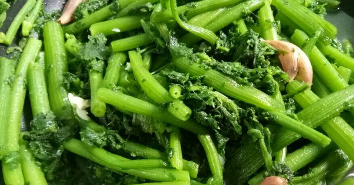 Rau bí xào tỏi