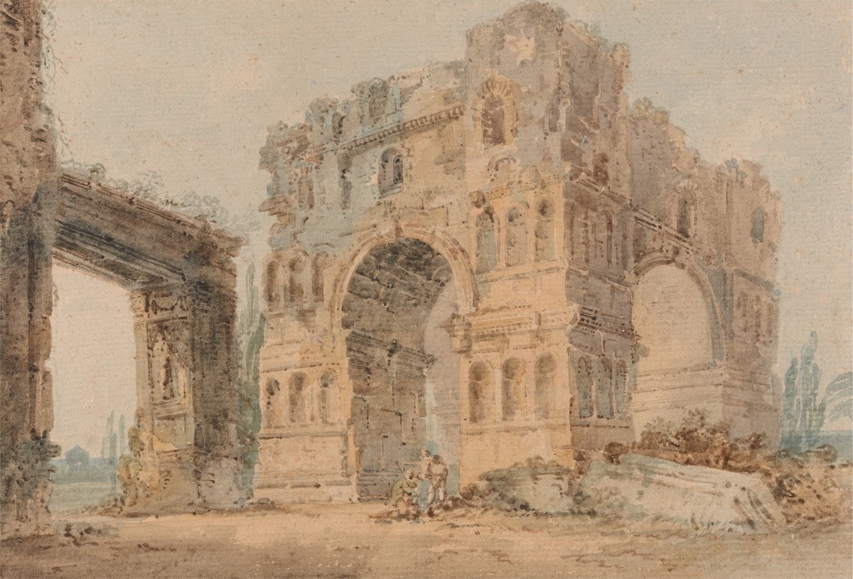 Arch of Janus after Piranesi between 1798 and 1799