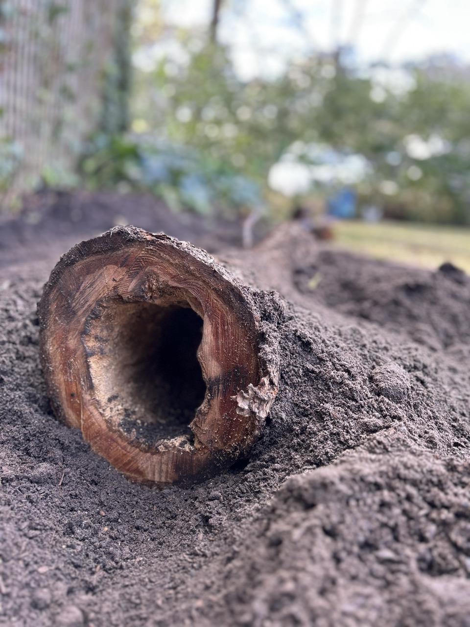 Log installation