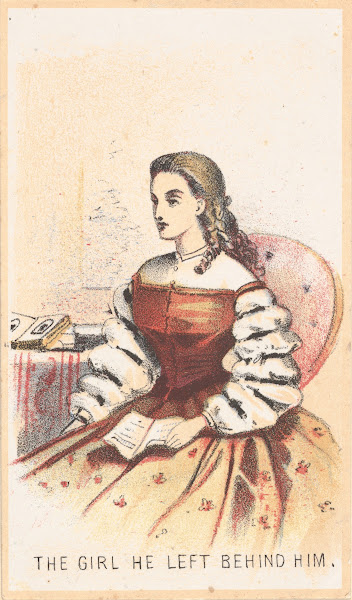 The Girl He Left Behind Him 1864