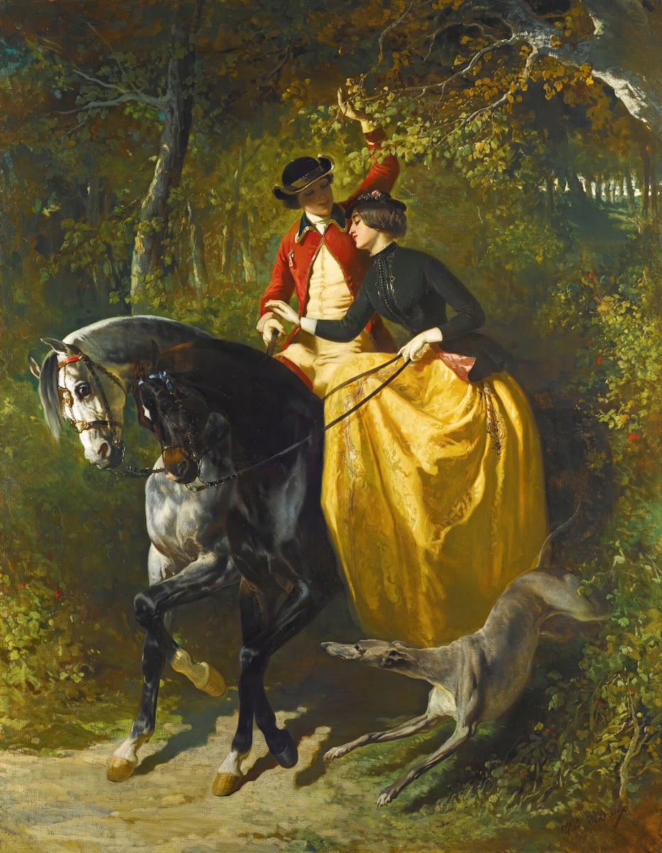 Lentrée au bois