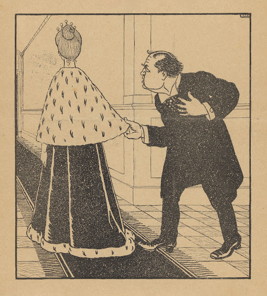 De Notenkraker 16 maart 1907  In dagen van crisis 1907