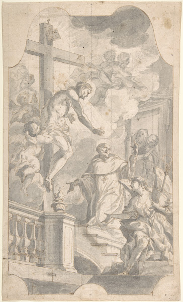 Christ Appearing to St Bernard 17001766