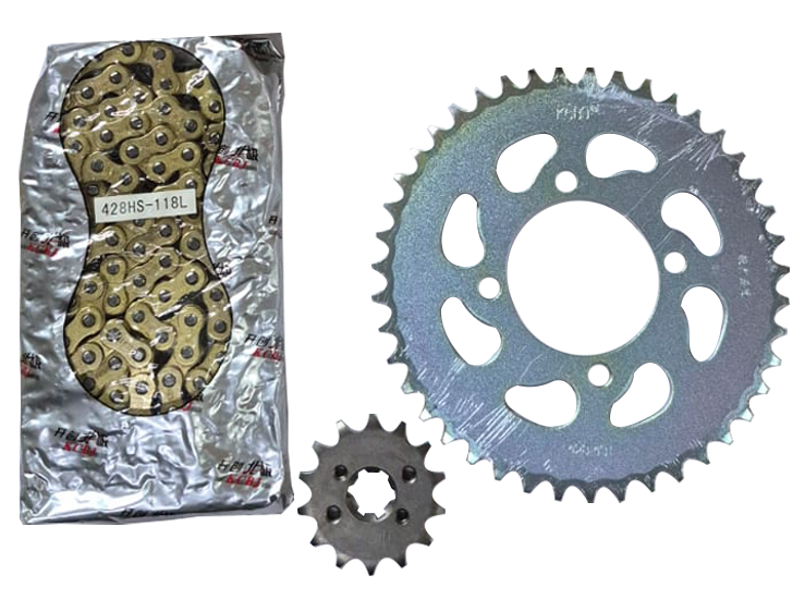 KIT ARRASTRE 428h 118l 43t-14t YB125