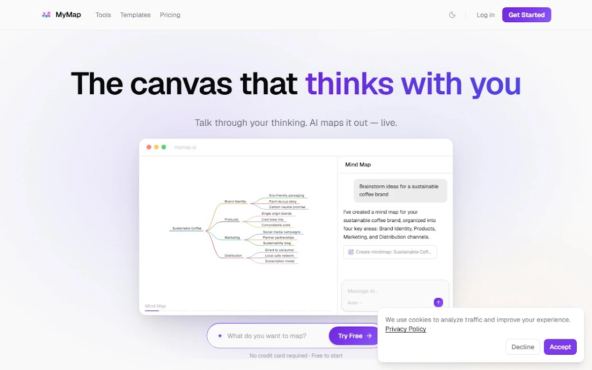 Captura de MyMap.ai