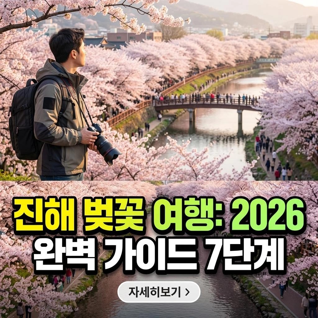 2026 진해 벚꽃 여행: 완벽 군항제 가이드