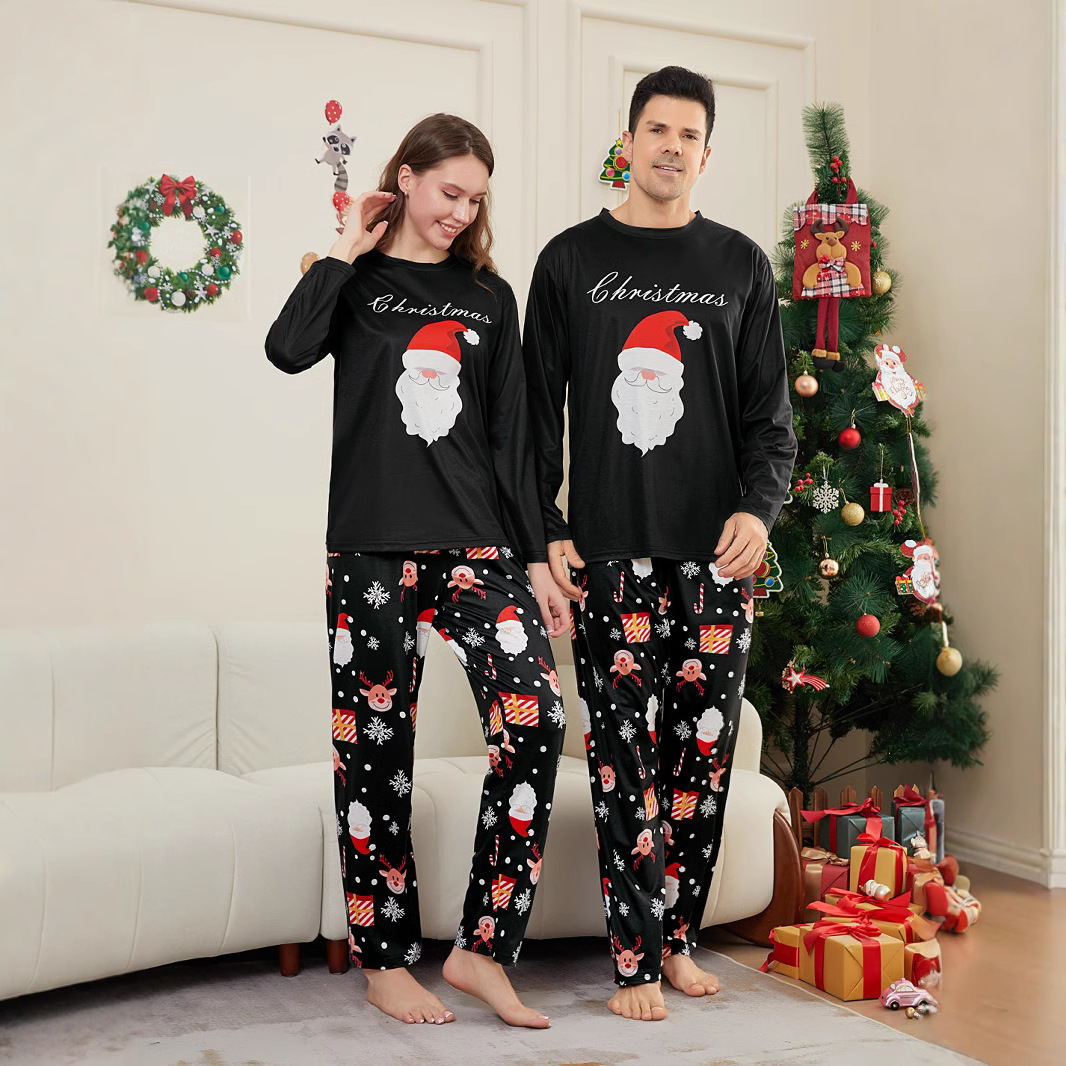 Christmas Family Pajama Set with Santa