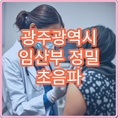 광주광역시 임산부 정밀 초음파 검사와 산전 관리 병원 안내