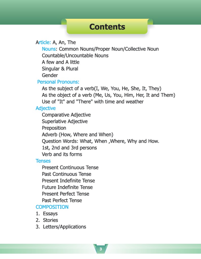 English Grammar Book 5