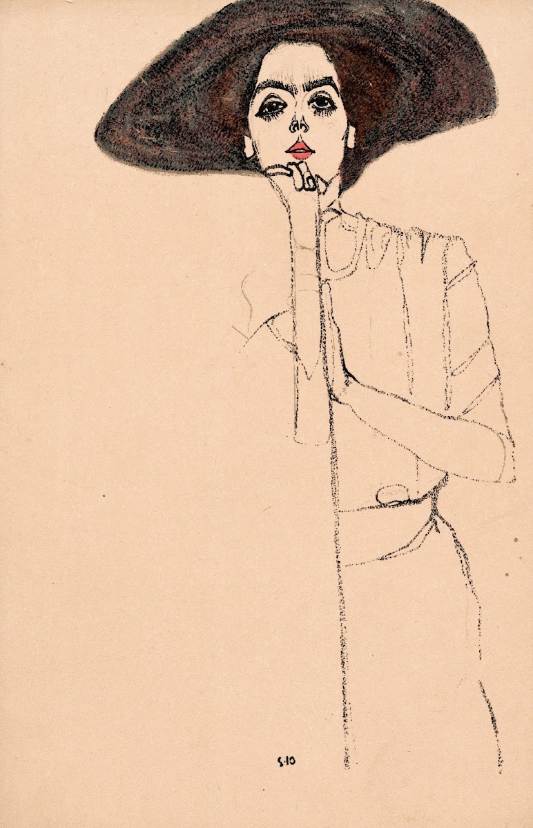 Nr 290 Damenporträt 1910