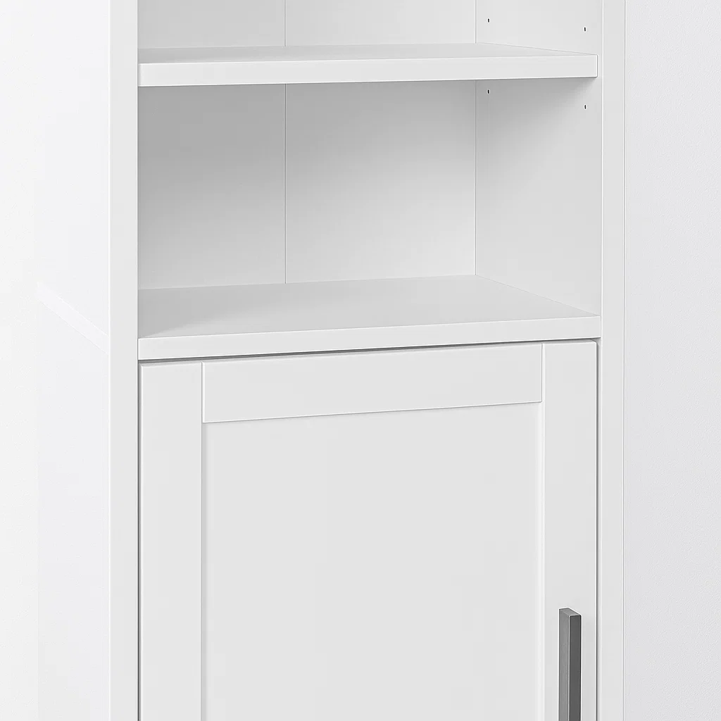 Librero MultiStore con Puerta - Blanco