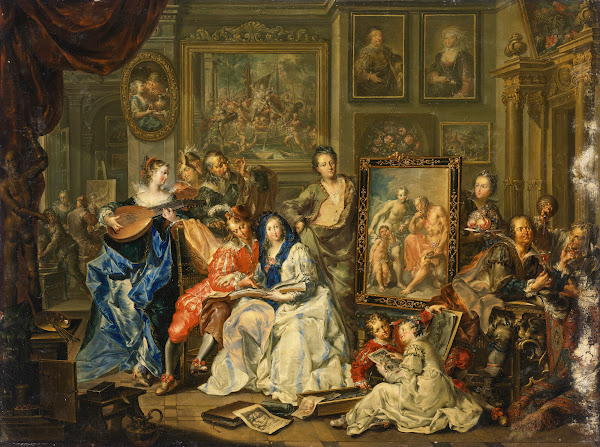 An artists studio