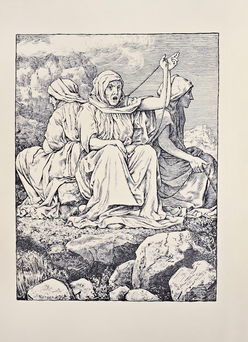 Die drei Nornen Graue Gewander 1897