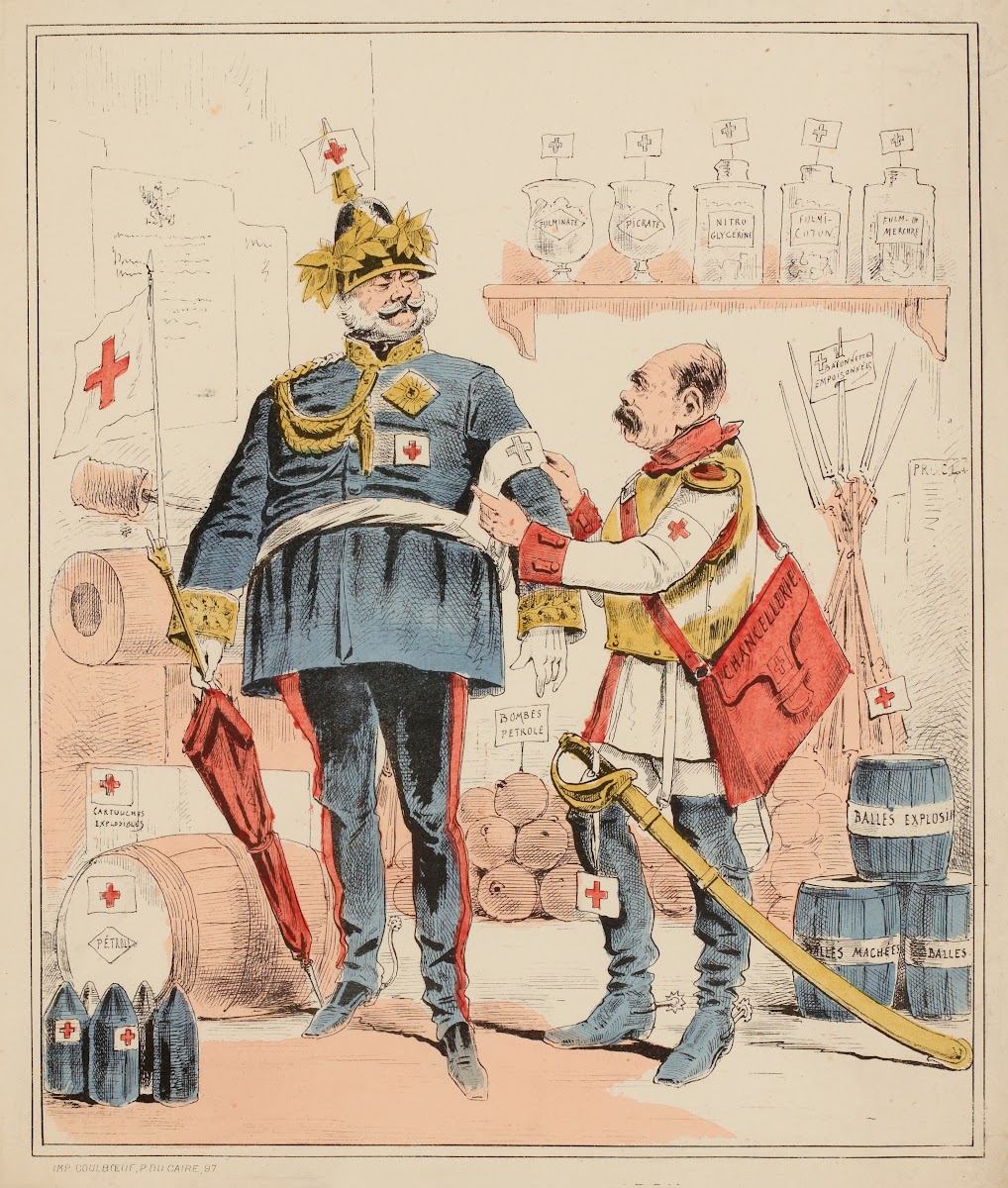 La guerre à la prussienne par DranerLe pavillon couvre la marchandise
